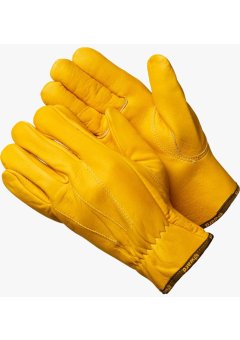 Перчатки цельнокожаные жёлтого цвета Force золотистые (Force Gold) Gward