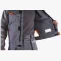 Костюм Союз-Профессионал-1 (тк. Балтекс, 240 гр/м2) брюки, серый, светло-серый, оранжевый