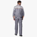 Костюм Союз-Профессионал-1 (тк. Балтекс, 240 гр/м2) брюки, серый, светло-серый, оранжевый