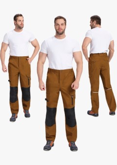 Брюки мужские ProfLineSpecialist (тк.Рип-Стоп,240), коричневый, чёрный