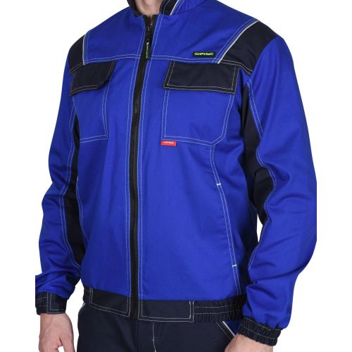 Костюм рабочий мужской летний Карат куртка, брюки васильковый с синим