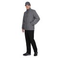 Куртка флисовая серая, 280 г/м2