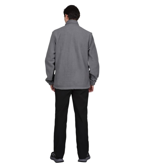 Куртка флисовая серая, 280 г/м2