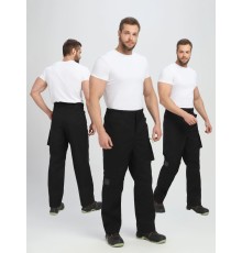 Брюки ProfLineLeader (тк.Софтшел), черный