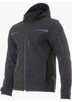 Куртка летняя мужская Софтшелл Brodeks KS207, чёрный