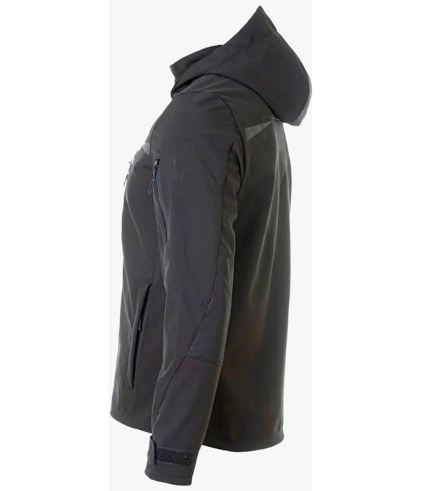 Куртка летняя мужская Софтшелл Brodeks KS207, чёрный