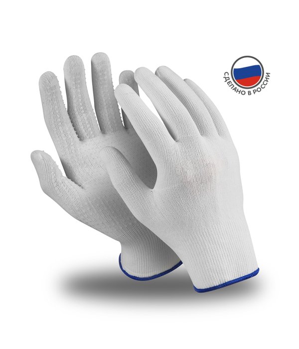Перчатки Manipula Specialist® Микрон ПВХ (нейлон+ПВХ), MG-111