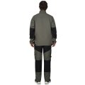 Костюм СИРИУС-ТРИТОН куртка, брюки хаки с черным тк.Кошачий глаз, 300 г/м2, 88%ПЭ, 12%ХБ