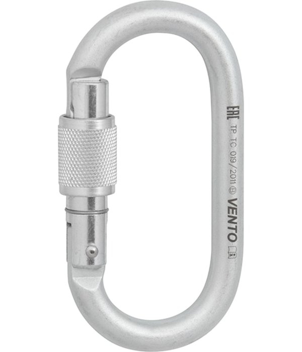 Карабин VENTO™ Стальной Овал с муфтой keylock, vpro 0013/1013