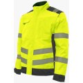 Куртка сигнальная летняя мужская Brodeks KS225, жёлтый, чёрный