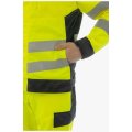 Куртка сигнальная летняя мужская Brodeks KS225, жёлтый, чёрный
