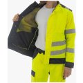 Куртка сигнальная летняя мужская Brodeks KS225, жёлтый, чёрный