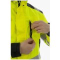 Куртка сигнальная летняя мужская Brodeks KS225, жёлтый, чёрный