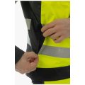 Куртка сигнальная летняя мужская Brodeks KS225, жёлтый, чёрный