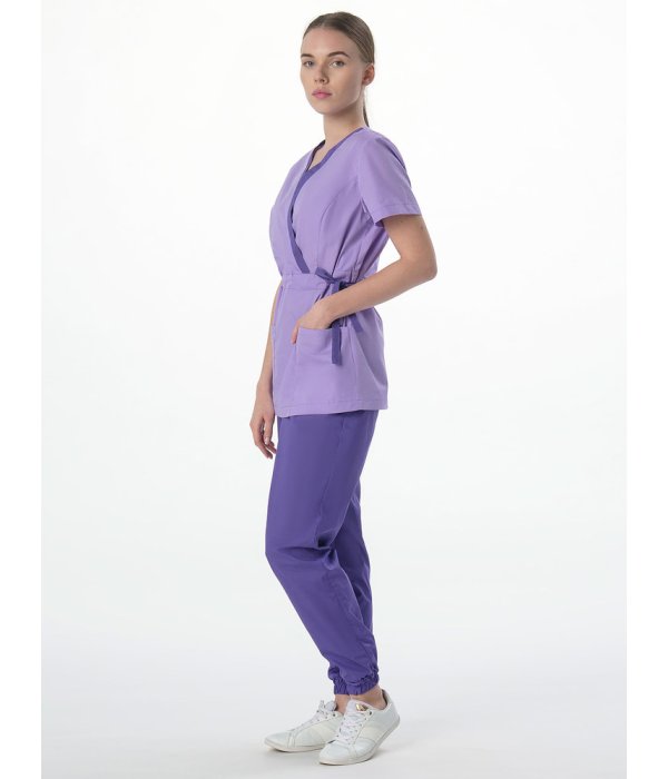 Костюм женский MedLine Арина (тк.Смесовая,120), фиолетовый/сирень