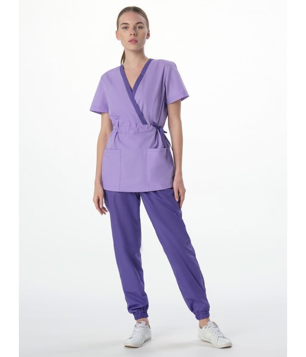Костюм женский MedLine Арина (тк.Смесовая,120), фиолетовый/сирень