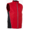 Жилет утеплённый Brodeks KW101, красный, чёрный