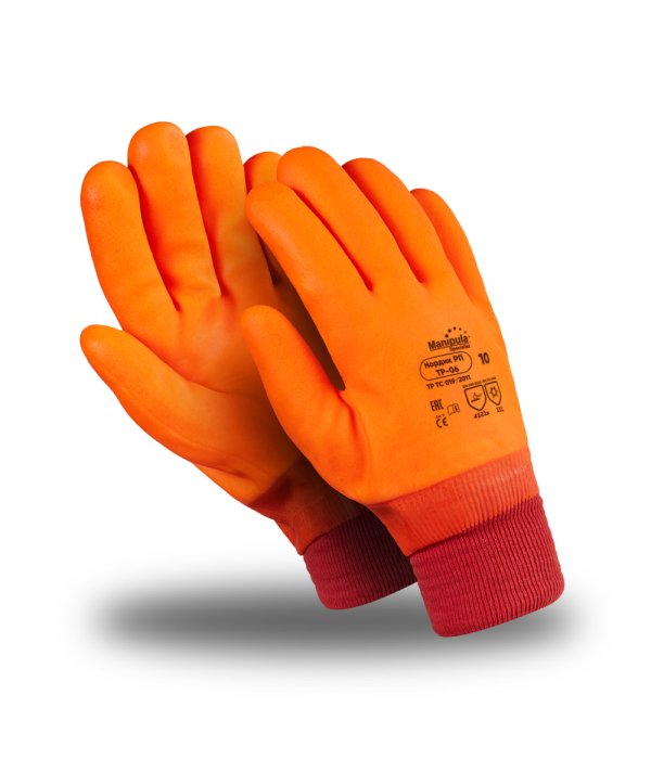 Перчатки Manipula Specialist® Нордик РП (джерси+пенополиуретан+ПВХ), TP-06/WG-784