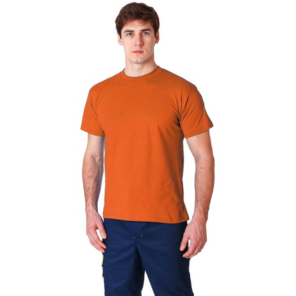 Футболка, ткань Трикотаж, 160 г/м2, цвет оранжевый