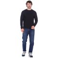 Футболка длинные рукава черная 160г/м2 (х60)