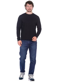 Футболка длинные рукава черная 160г/м2 (х60)