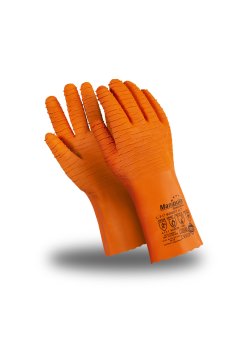 Перчатки Manipula Specialist® Фишер (интерлок+рельефный латекс 1,6мм), L-T-17/CG-948