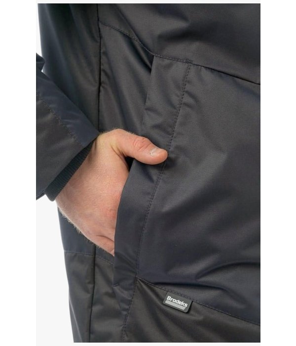Куртка зимняя женская Brodeks KW 231, синий, чёрный