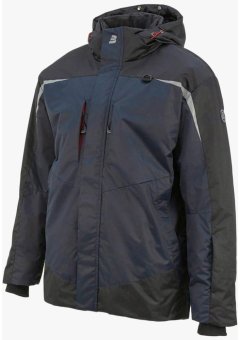 Куртка зимняя женская Brodeks KW 231, синий, чёрный