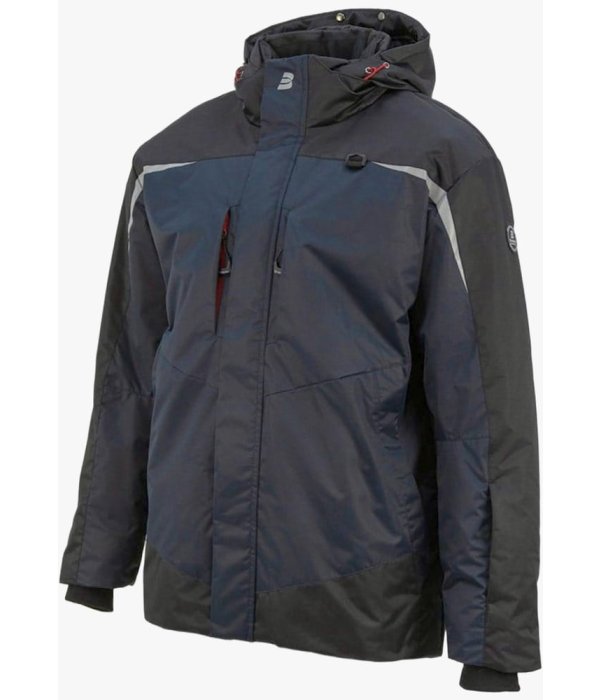 Куртка зимняя женская Brodeks KW 231, синий, чёрный