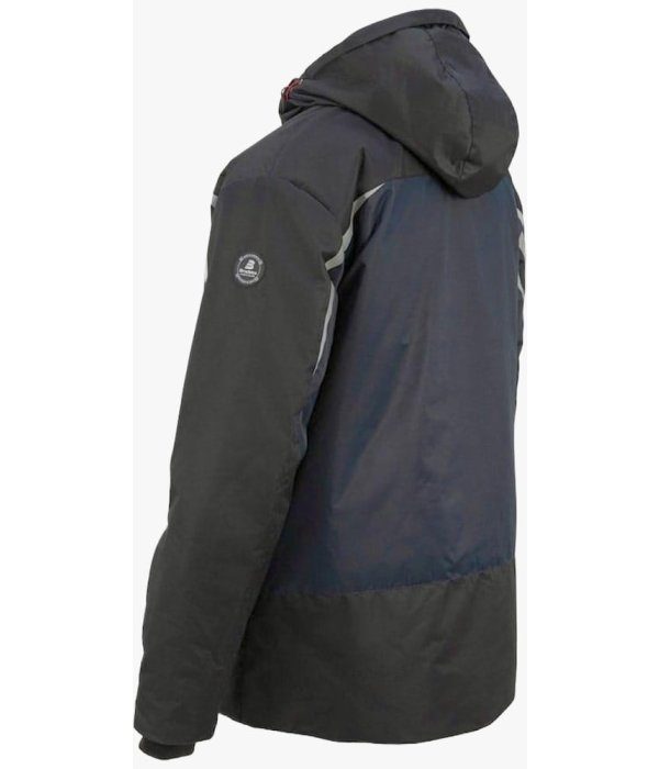 Куртка зимняя женская Brodeks KW 231, синий, чёрный