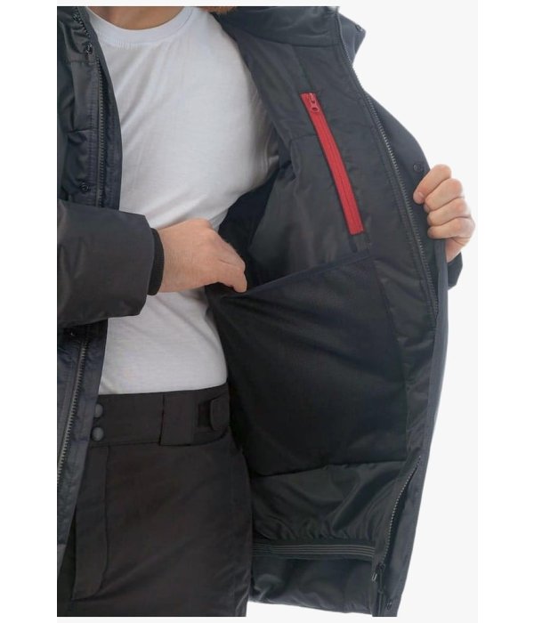 Куртка зимняя женская Brodeks KW 231, синий, чёрный