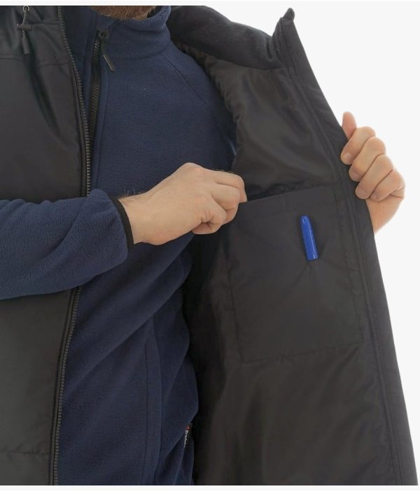 Жилет утеплённый Brodeks KW112, чёрный