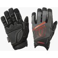 Перчатки Brodeks G-62, серый, чёрный, красный