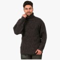 Свитер мужской для рыбака (тк.Шерсть/Акрил,800), серый
