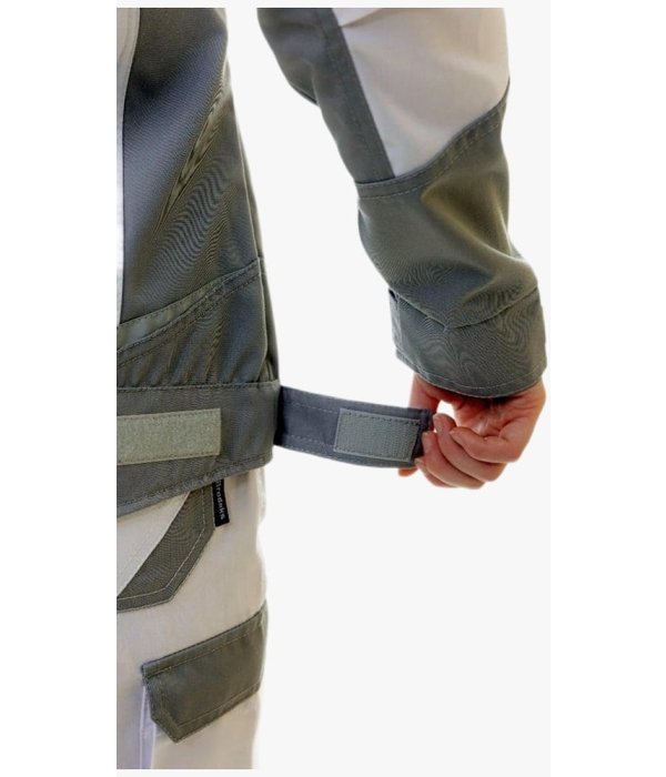Куртка летняя женская Brodeks KS228, белый, серый