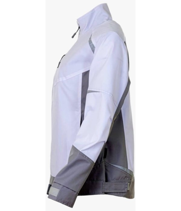 Куртка летняя женская Brodeks KS228, белый, серый