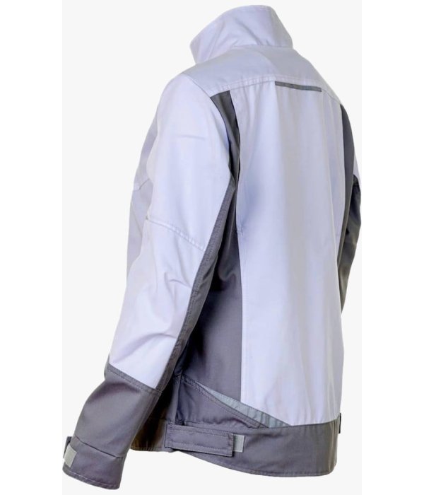 Куртка летняя женская Brodeks KS228, белый, серый
