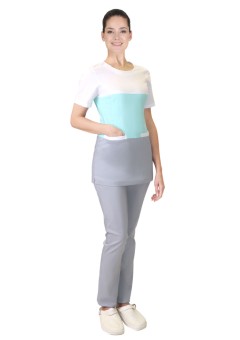 Костюм СИРИУС-РИАНА женский серый с мятным