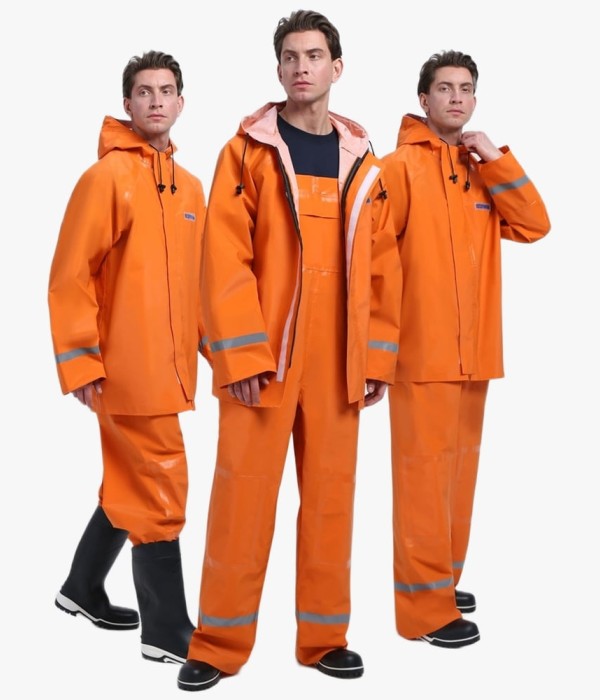 Костюм рыбака Fisherman's WPL, оранжевый