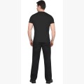 Футболка эластан 5% черный 160 г/м2