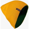 Шапка Brodeks Light Bicolor, зёленый, жёлтый