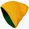 Шапка Brodeks Light Bicolor, зёленый, жёлтый