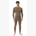 Термобельё в комплекте (фуфайка, кальсоны) EcoDry RealMan хаки (В КОРОБКЕ)