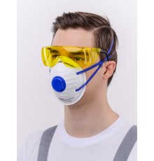 Респиратор чашеобразный DSK PRO 5511 НК с клапаном, FFP2 (20 шт)