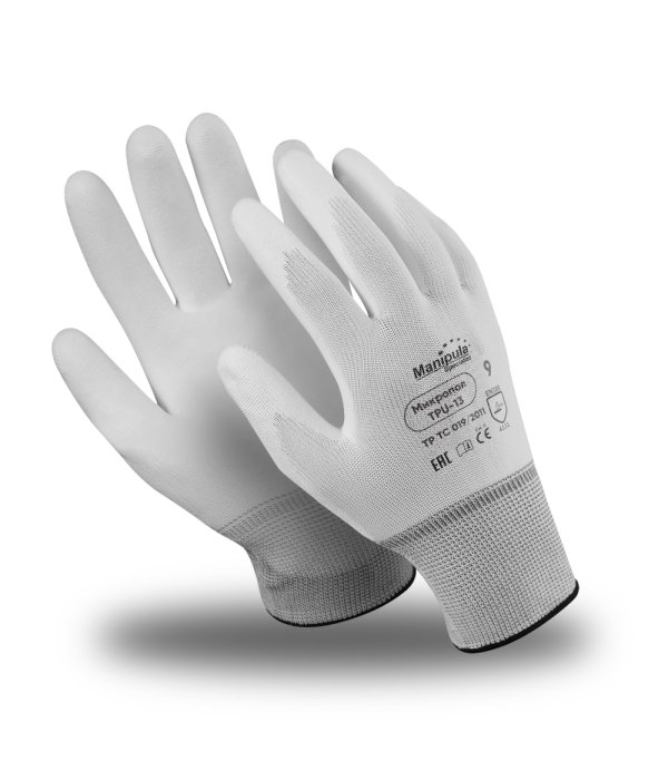 Перчатки Manipula Specialist® Микропол (нейлон+полиуретан), TPU-13/MG-162