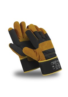 Перчатки Manipula Specialist® Сталкер Про (спилок/ткань+интерлок), SPL-72/MG-292