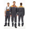 Костюм Липецк-2 СОП CH (тк.Смесовая,280) п/к, т.серый/оранжевый