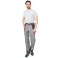 Костюм СИРИУС-ПЕКИН куртка кор., брюки, серый с черным, 280 г/м2, 65%ПЭ, 35%ХБ