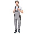 Костюм СИРИУС-ПЕКИН куртка кор., п/к, серый с черным, 280 г/м2, 65%ПЭ, 35%ХБ