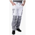 Брюки летние мужские Brodeks KS302, белый, серый